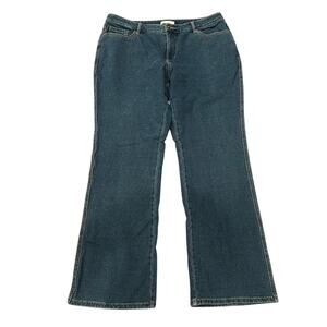 Coldwater Creek Mid Rise Bootcut Jeans Medium Wash Size 16